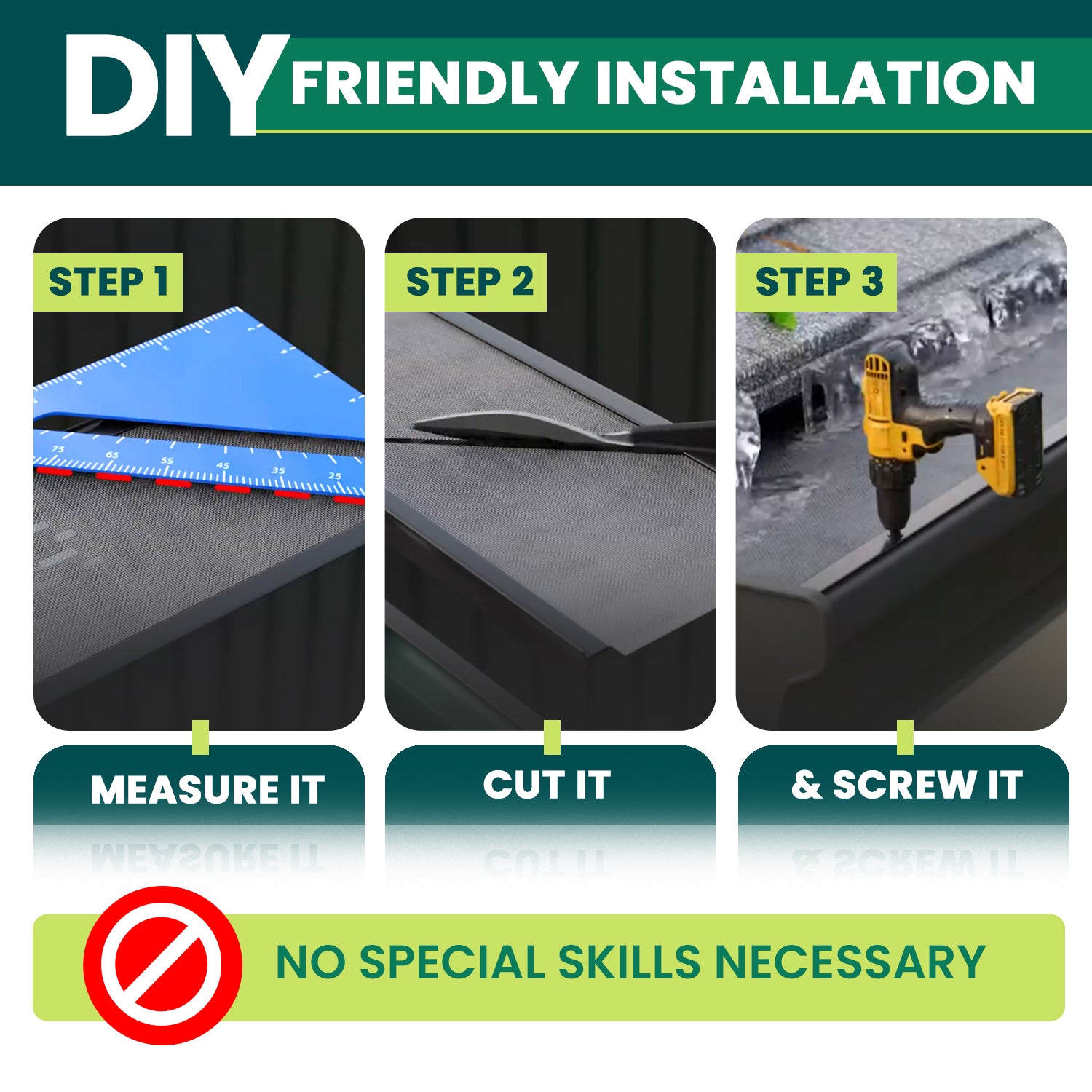 5 LEAF4GO DIY Micromesh - 5 inch K-Style and Box Gutters. $ 4.26 per feet