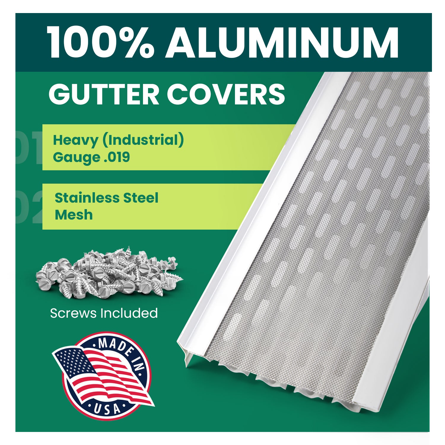 5 LEAF4GO DIY Micromesh - 5 inch K-Style and Box Gutters. $ 4.26 per feet