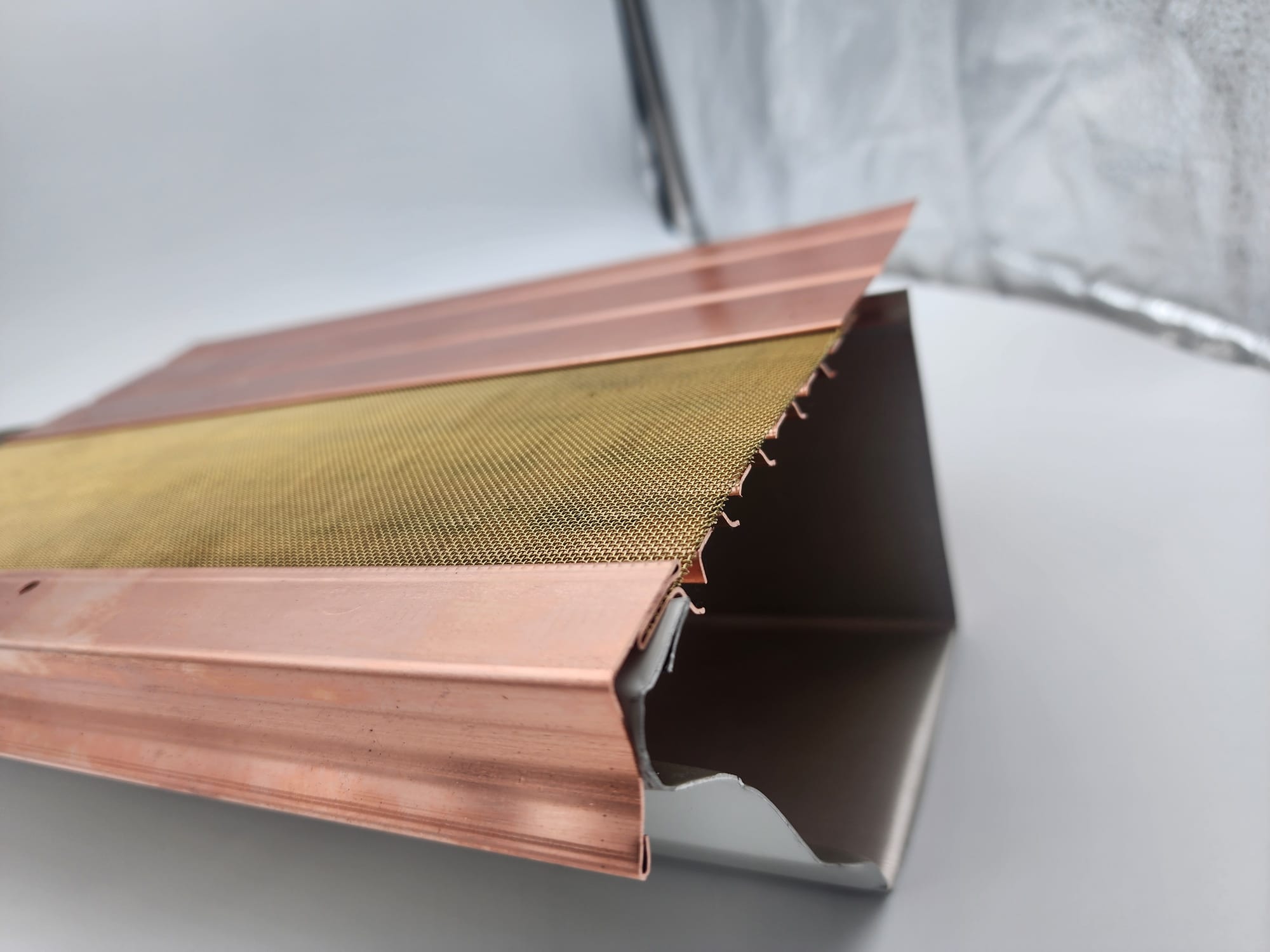 Flat Micromesh Copper Gutter Guards