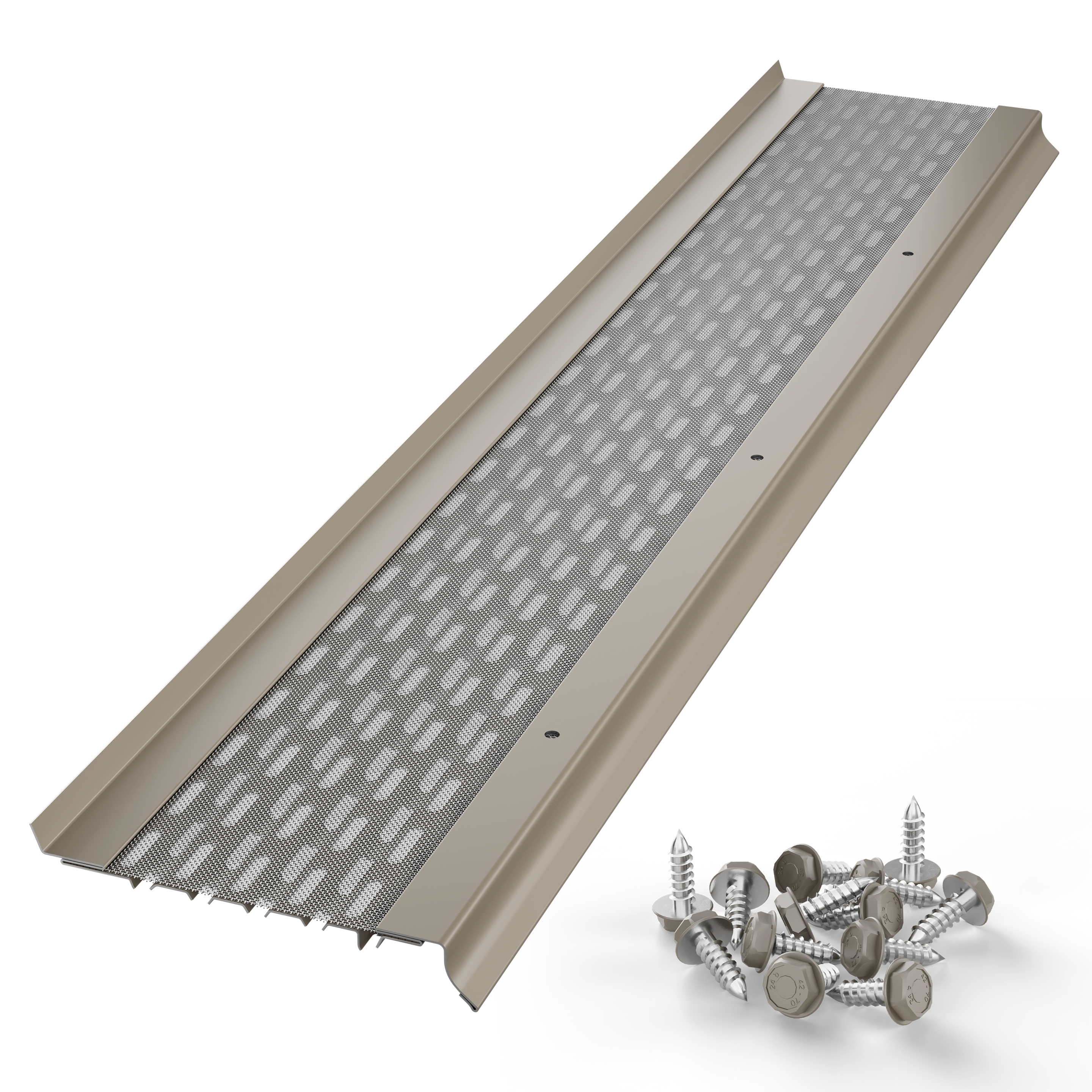 5 inch LEAF4GO Micromesh Gutter Guards - Colors