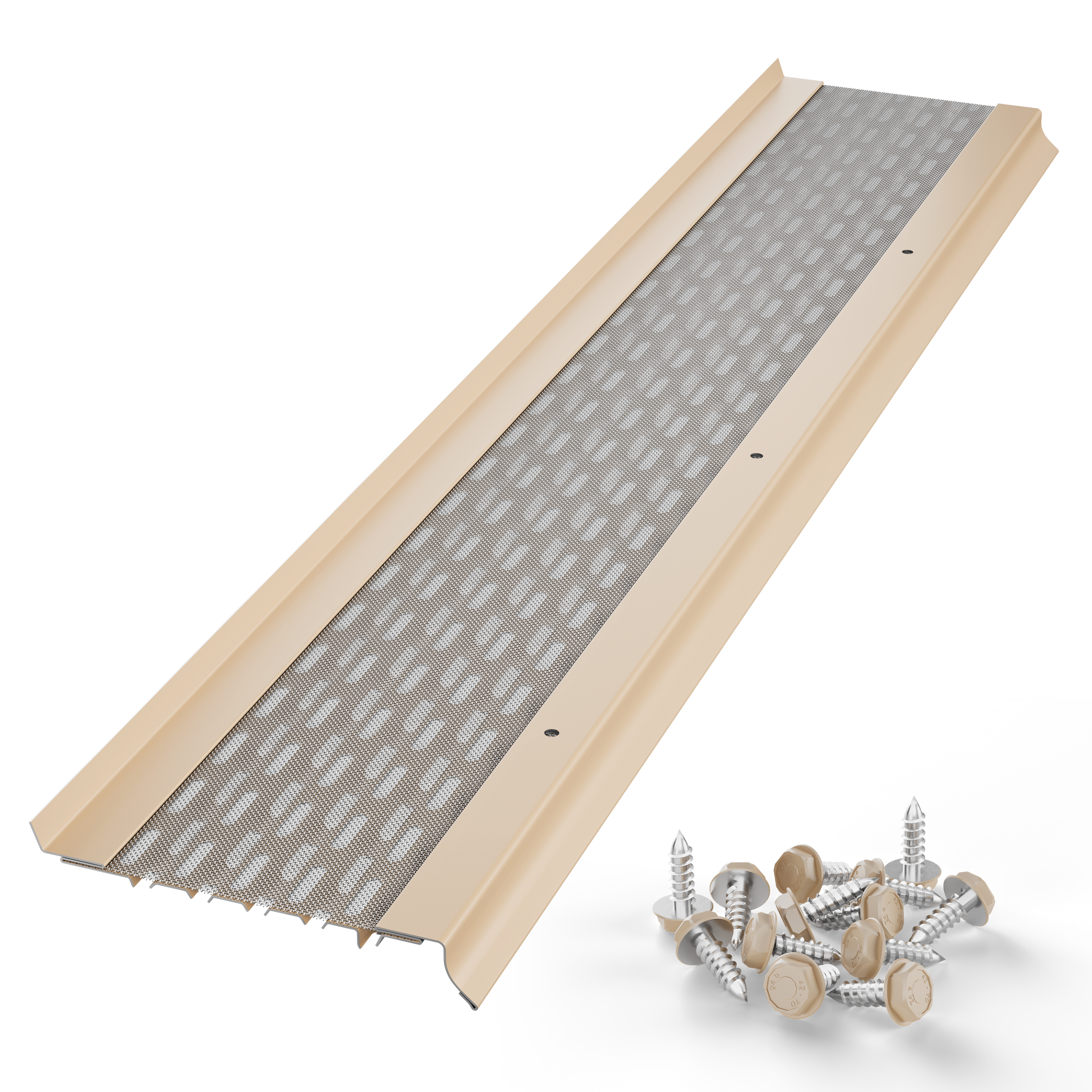 5 inch LEAF4GO Micromesh Gutter Guards - Colors