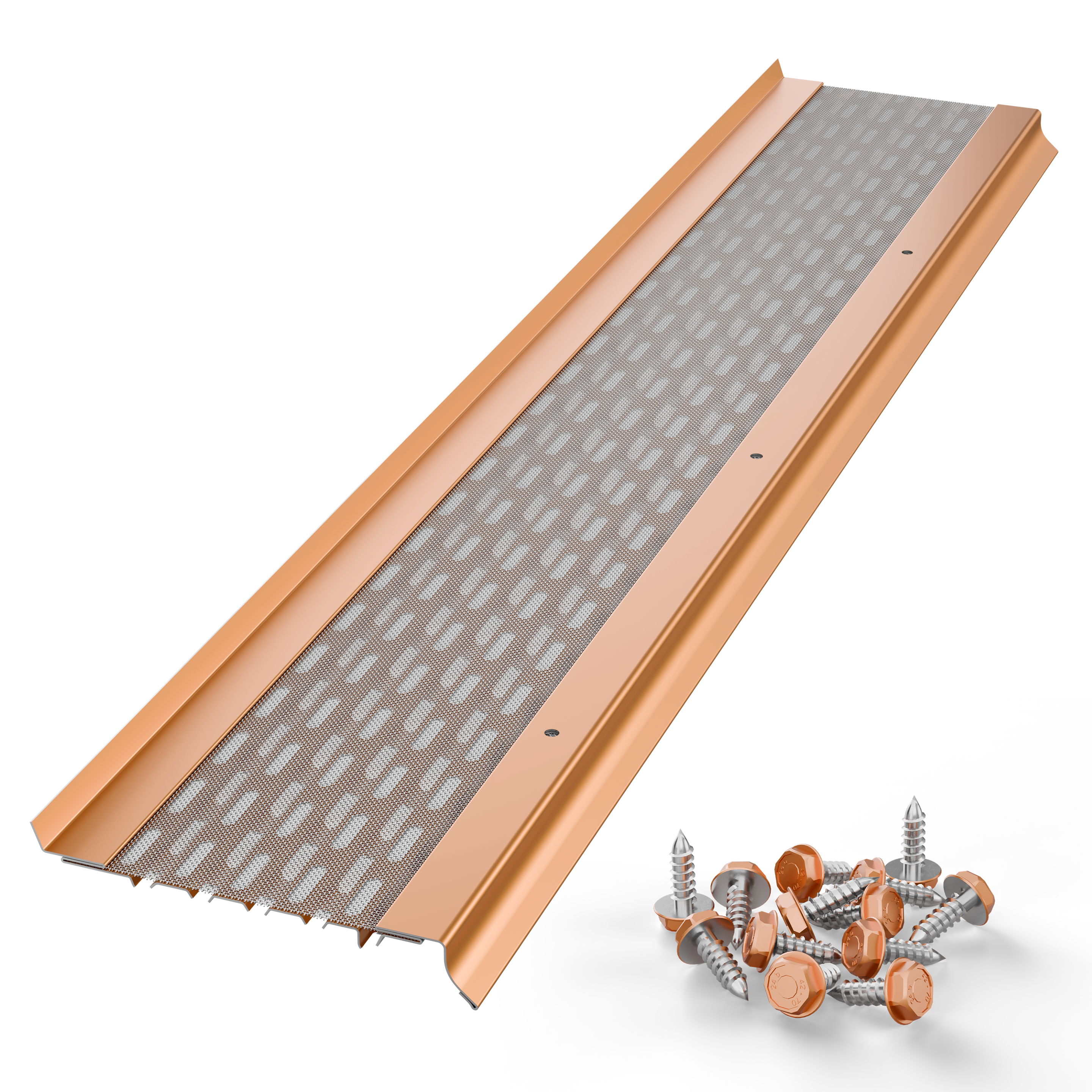 5 inch LEAF4GO Micromesh Gutter Guards - Colors