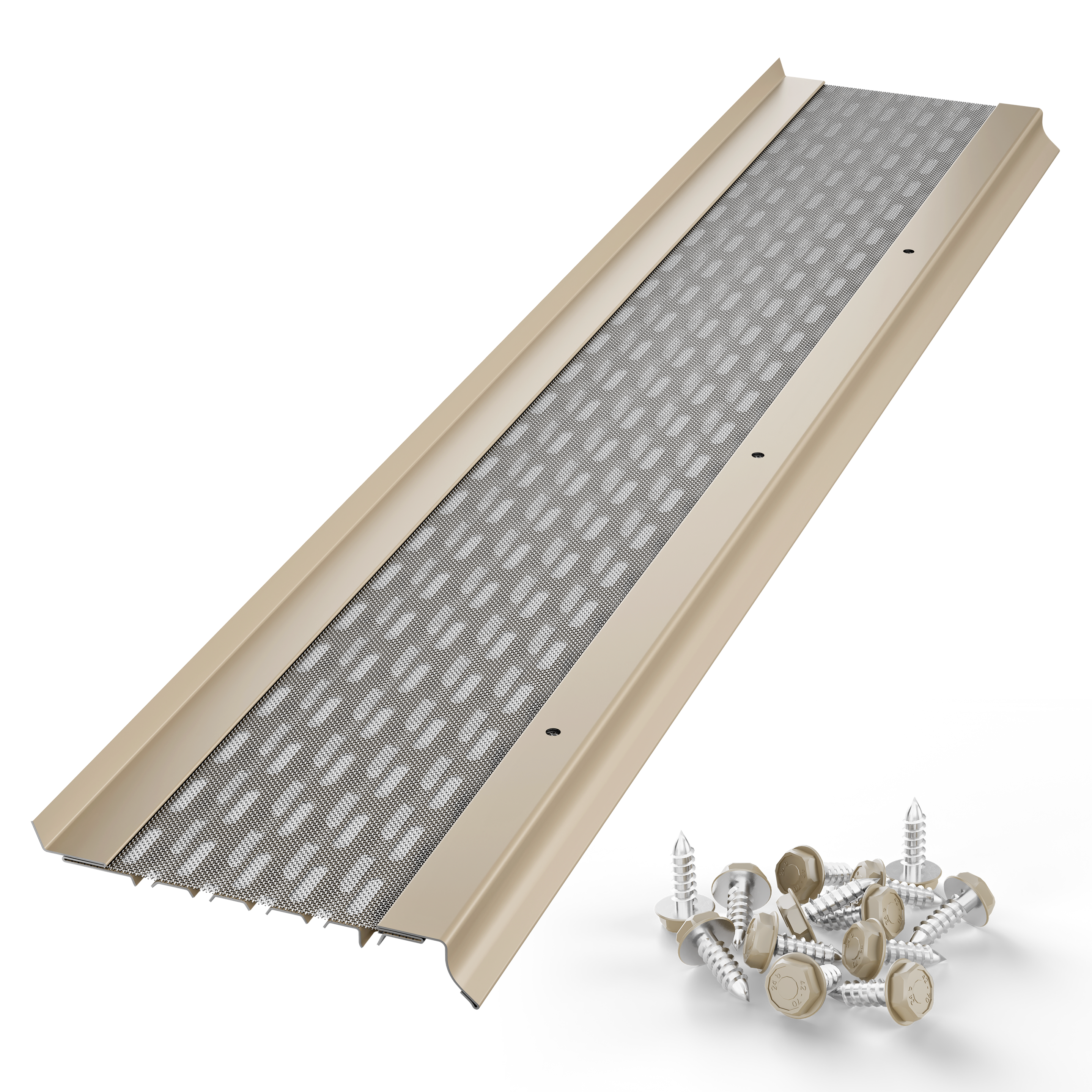 5 inch LEAF4GO Micromesh Gutter Guards - Colors