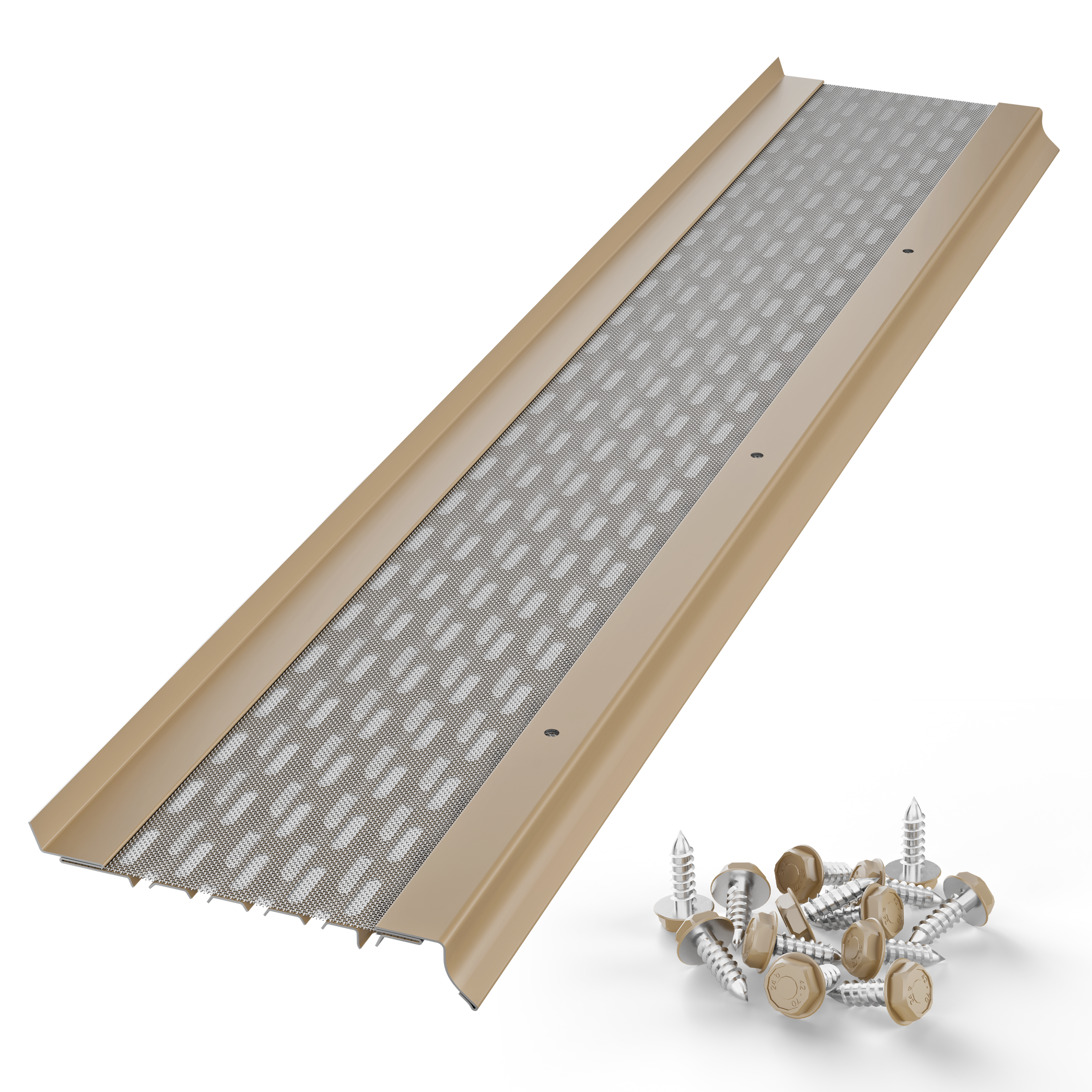 5 inch LEAF4GO Micromesh Gutter Guards - Colors