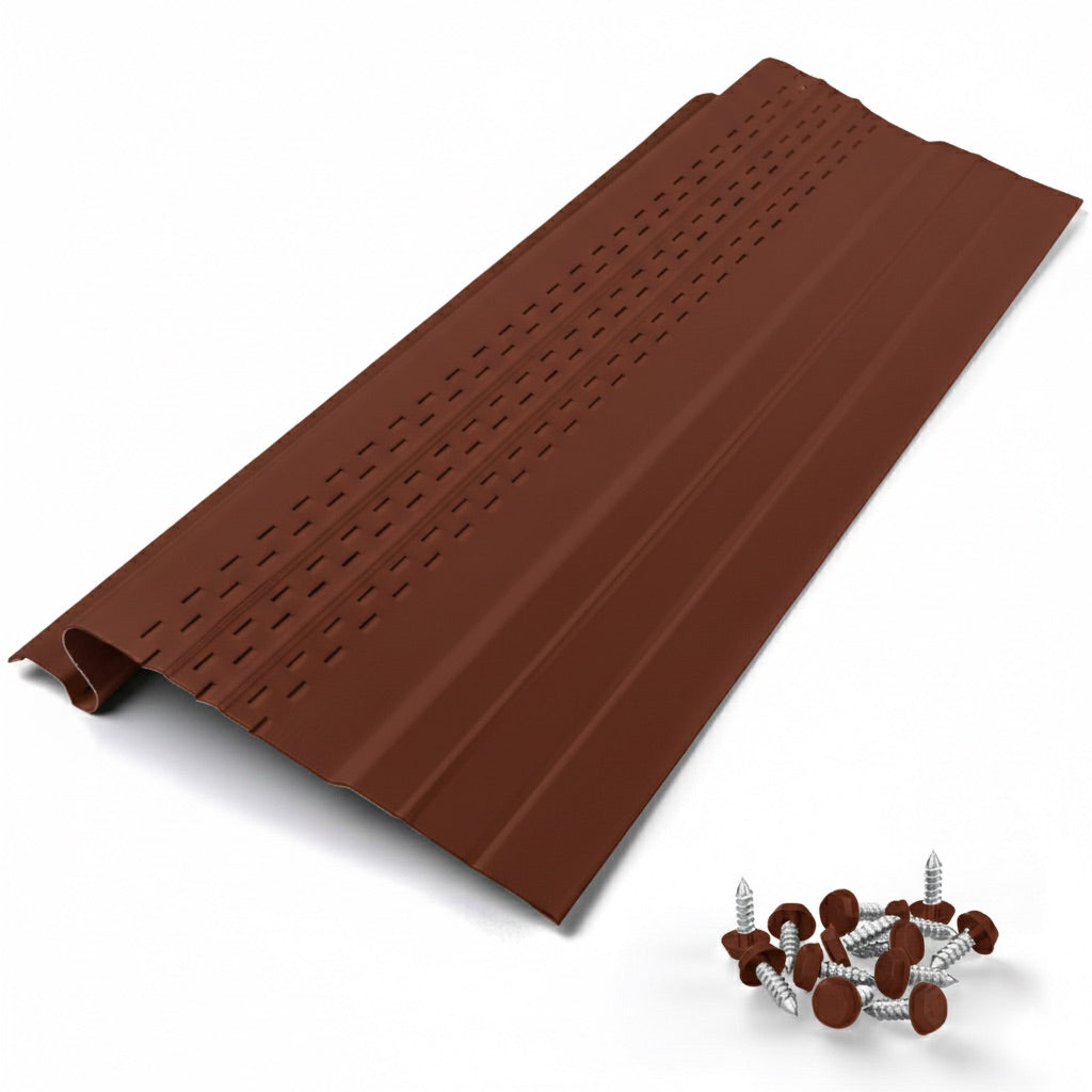 Leaf4go Pro - Aluminum Leaf Guard 1 ft Sample - for all gutter types