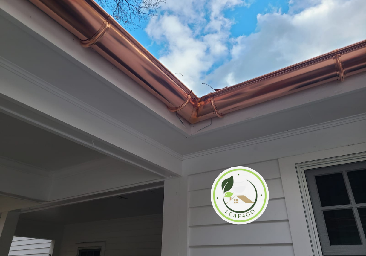 Copper (16oz) ELITE 6" Micromesh Leaf Guards for Gutters