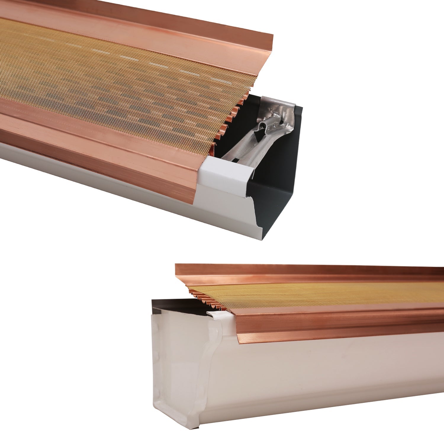 6"copper/Easy Install Mıcromesh/stainless/steel/gutter/guard/gutter/guards/gutter/screen/gutter/protection/