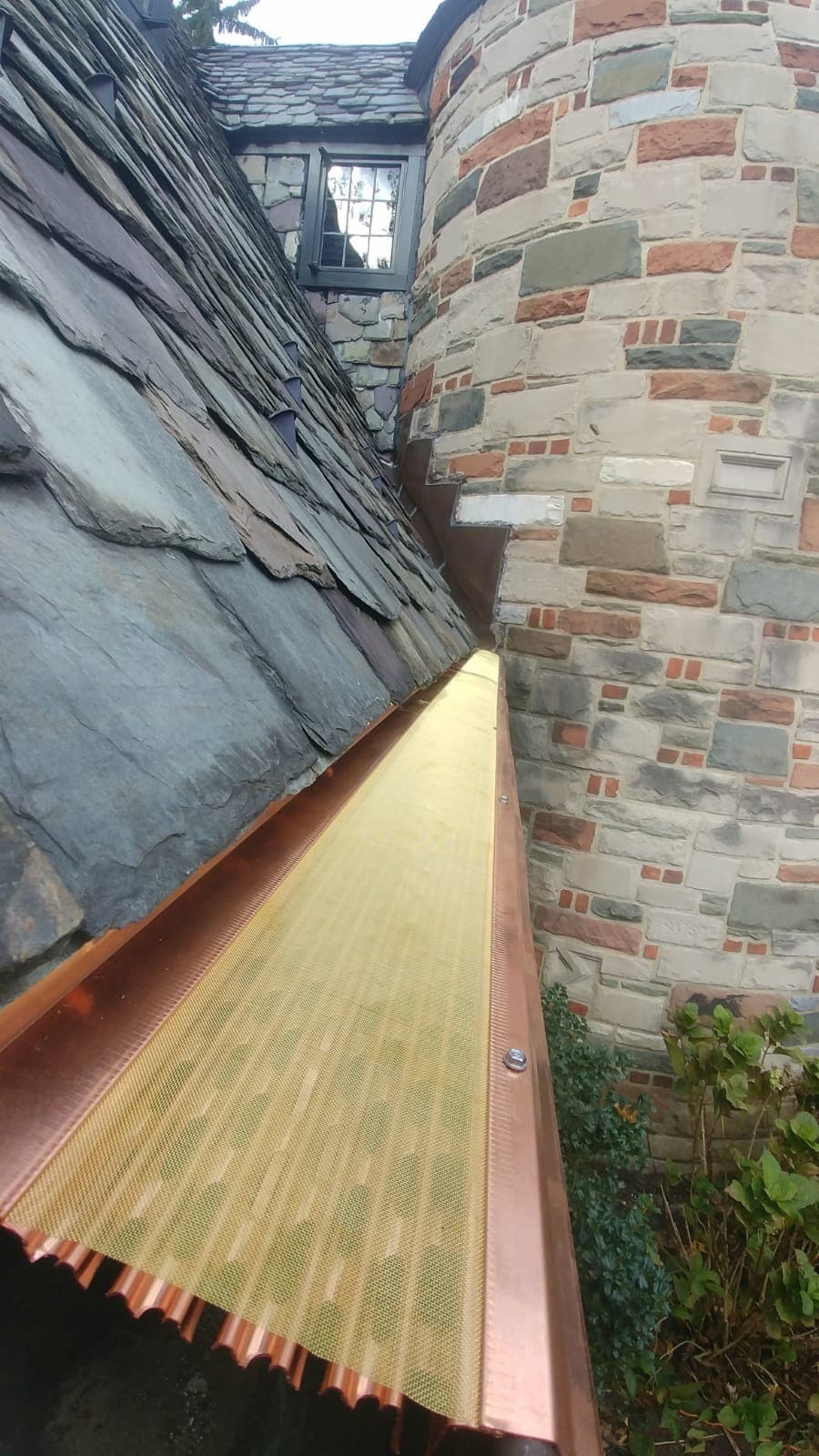 6"copper/Easy Install Mıcromesh/stainless/steel/gutter/guard/gutter/guards/gutter/screen/gutter/protection/