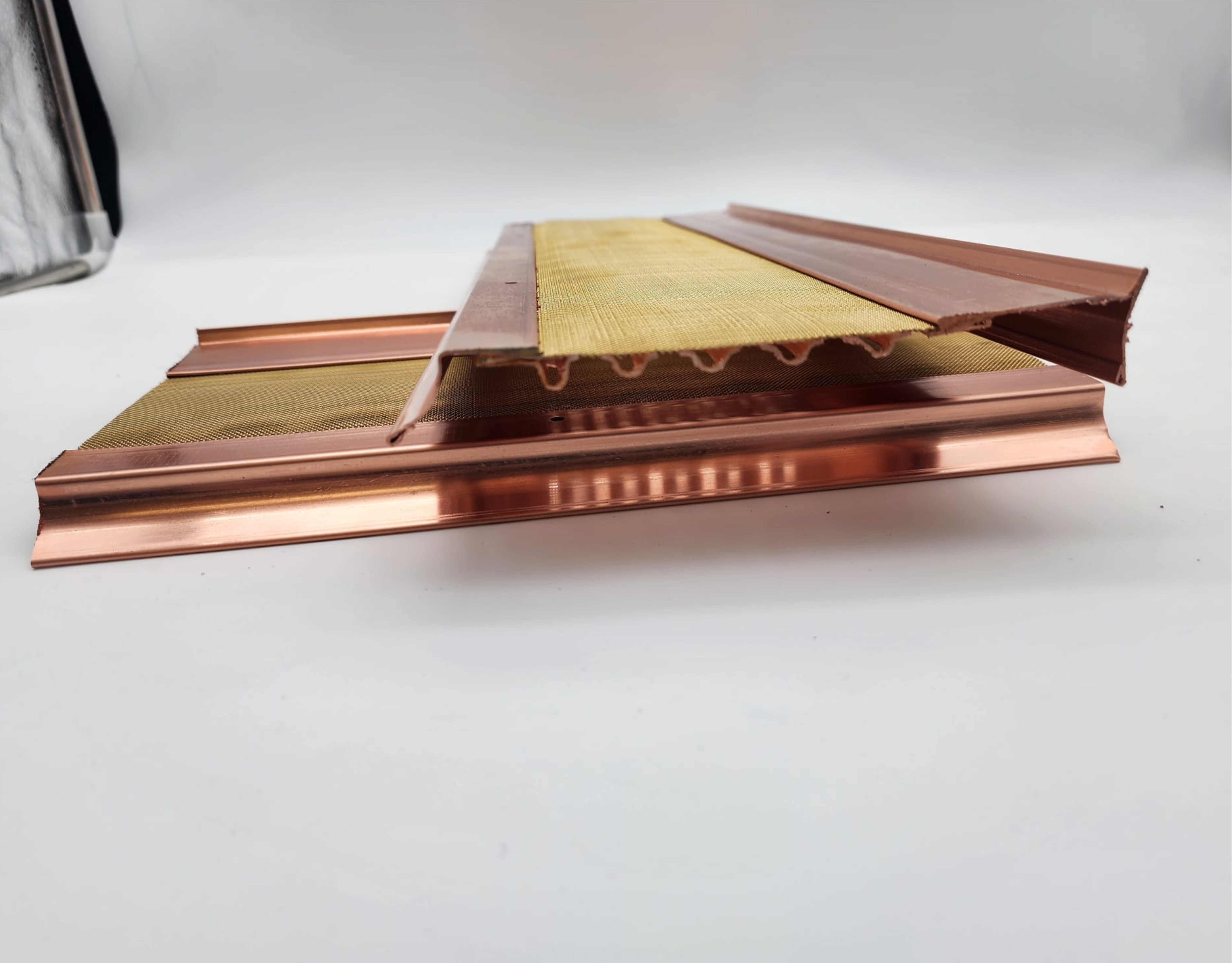 Copper (16oz) ELITE 6" Micromesh Leaf Guards for Gutters