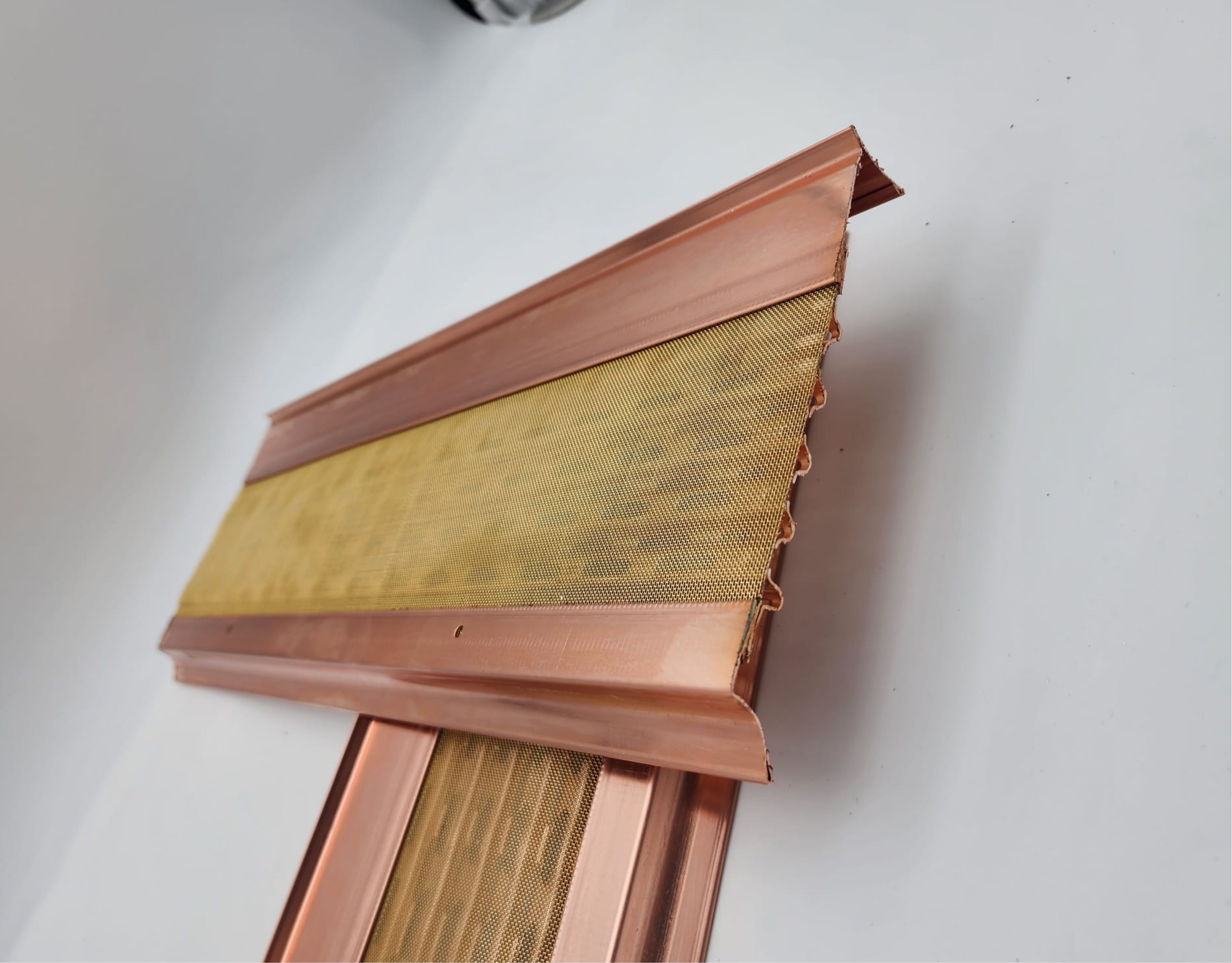 Copper (16oz) ELITE 6" Micromesh Leaf Guards for Gutters