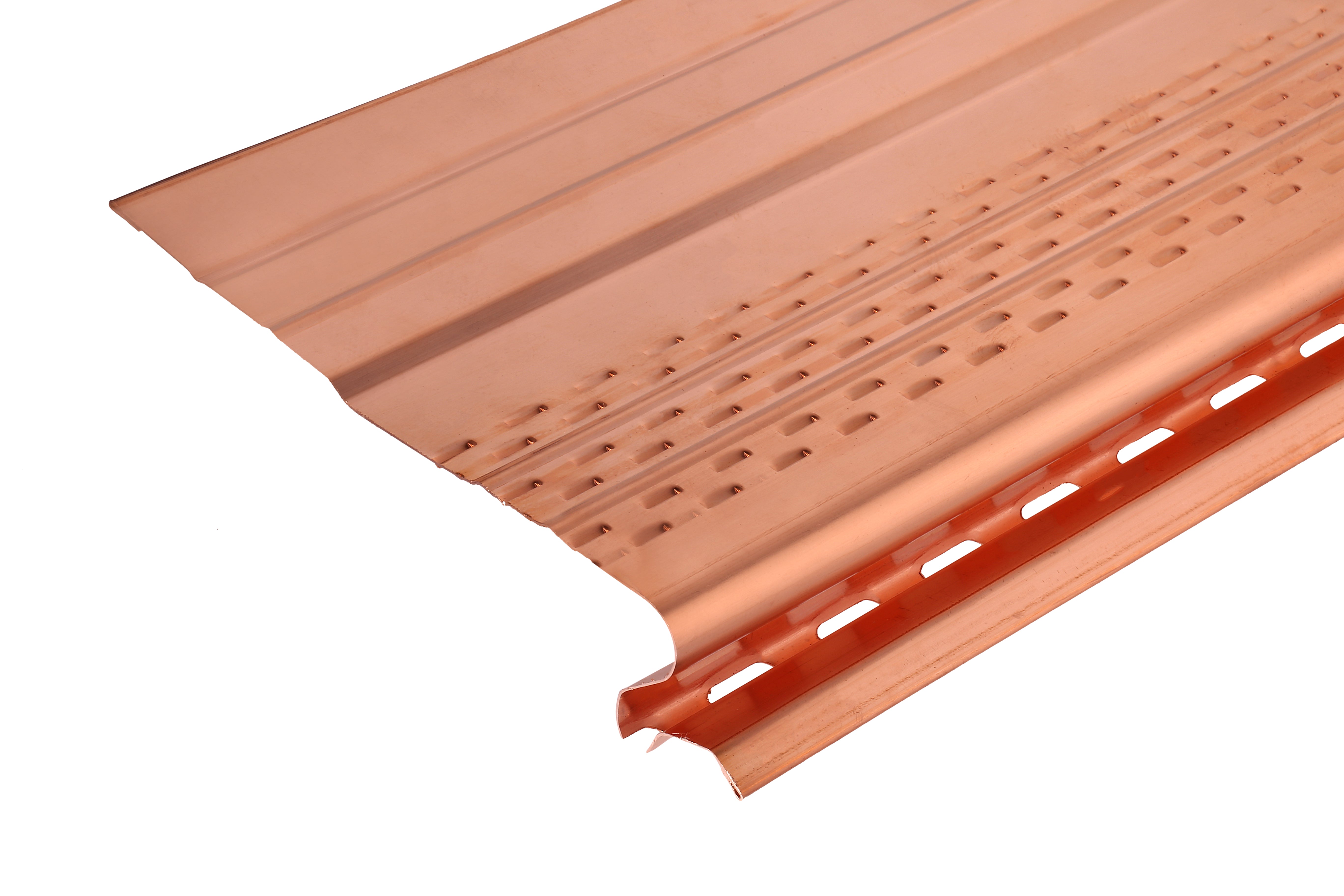 5” & 6” LEAF4GO Half Round Pro Gutter Guards - Copper - $17.50 per ft