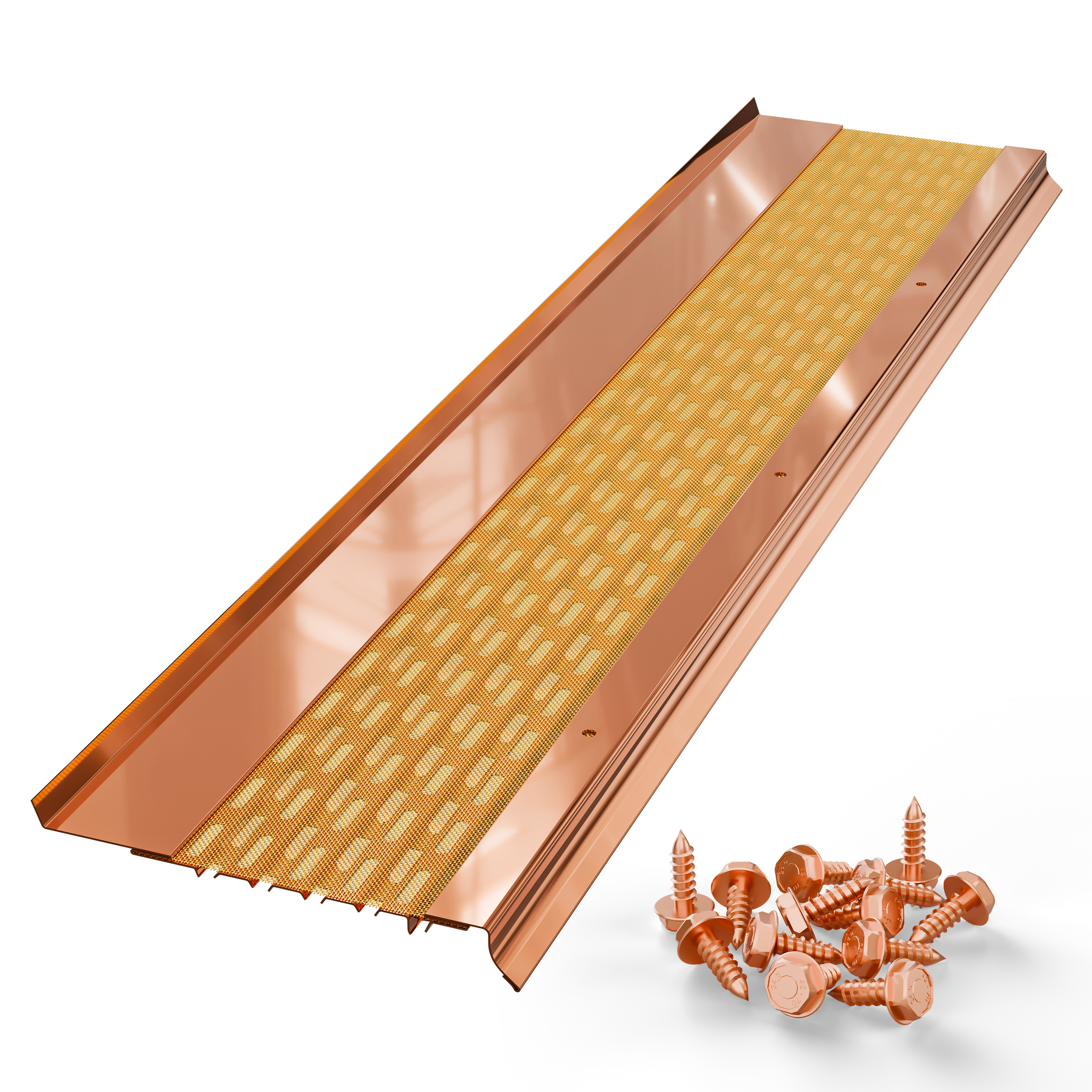 6” Micromesh Gutter Guards - Colors - $5.45 per ft