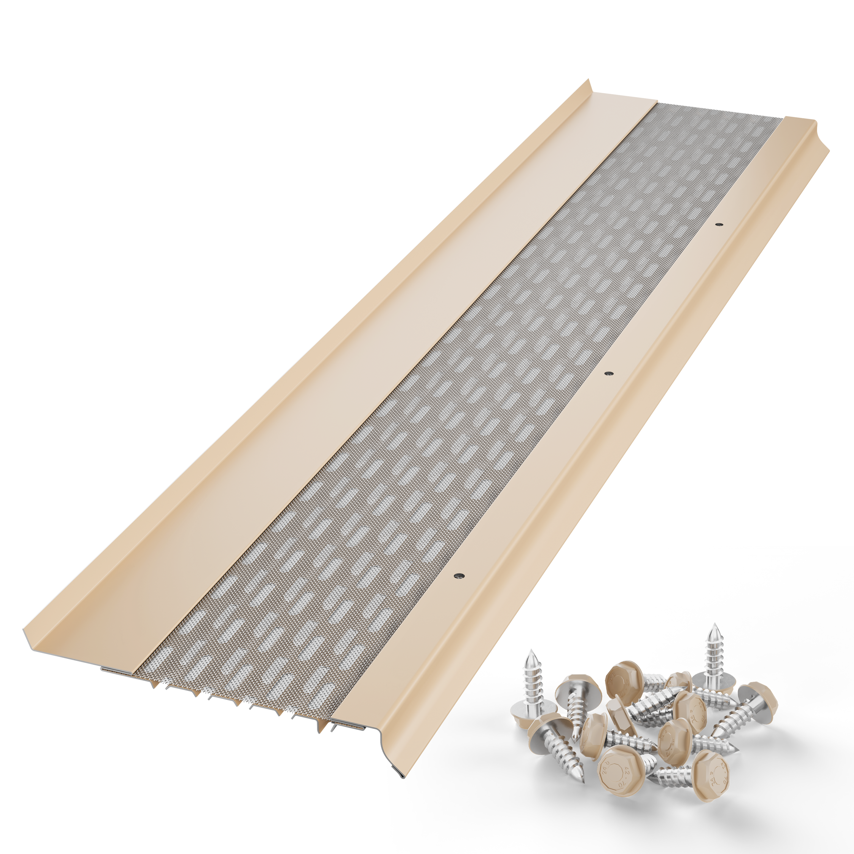 6” Micromesh Gutter Guards - Colors - $5.45 per ft
