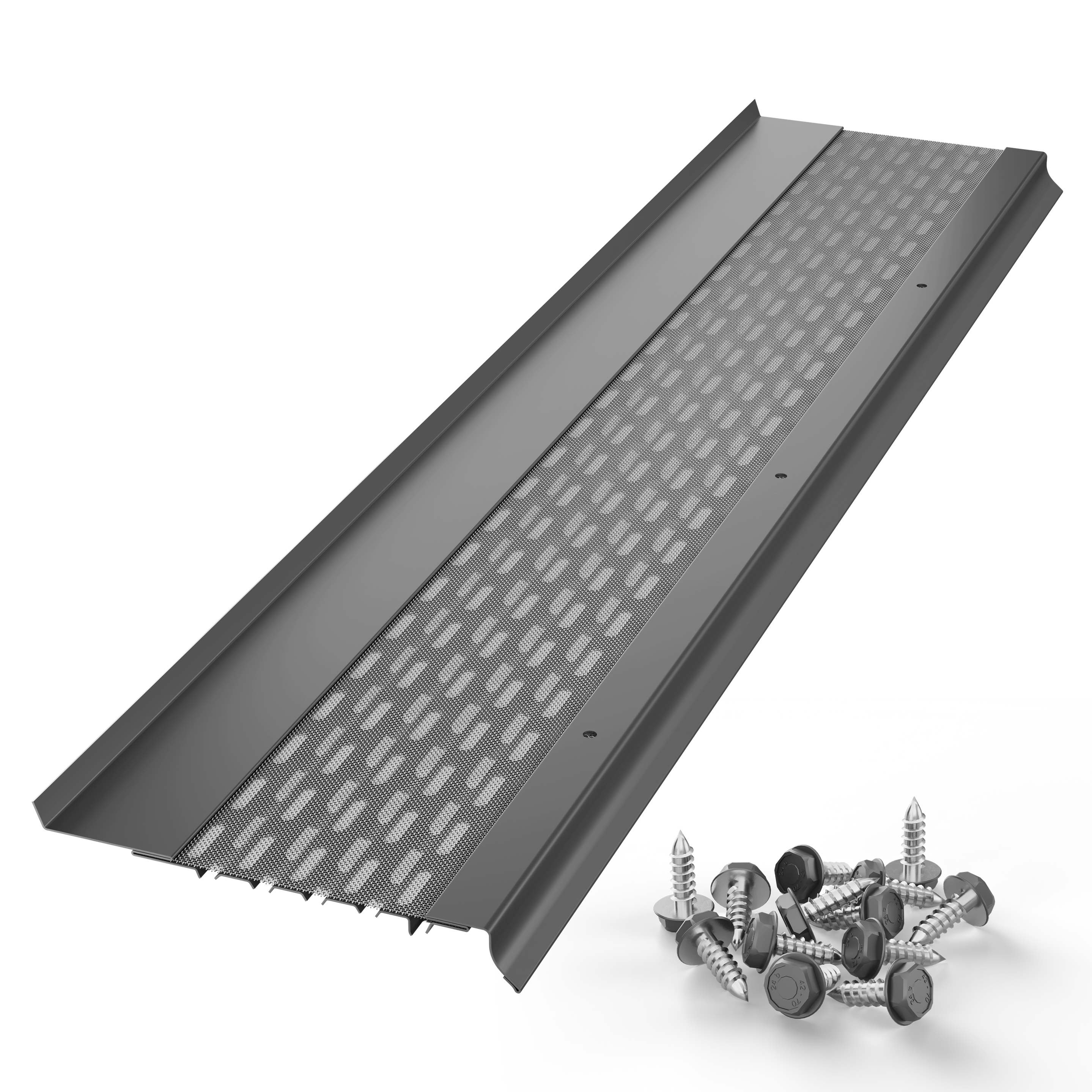 6” Micromesh Gutter Guards - Colors - $5.45 per ft