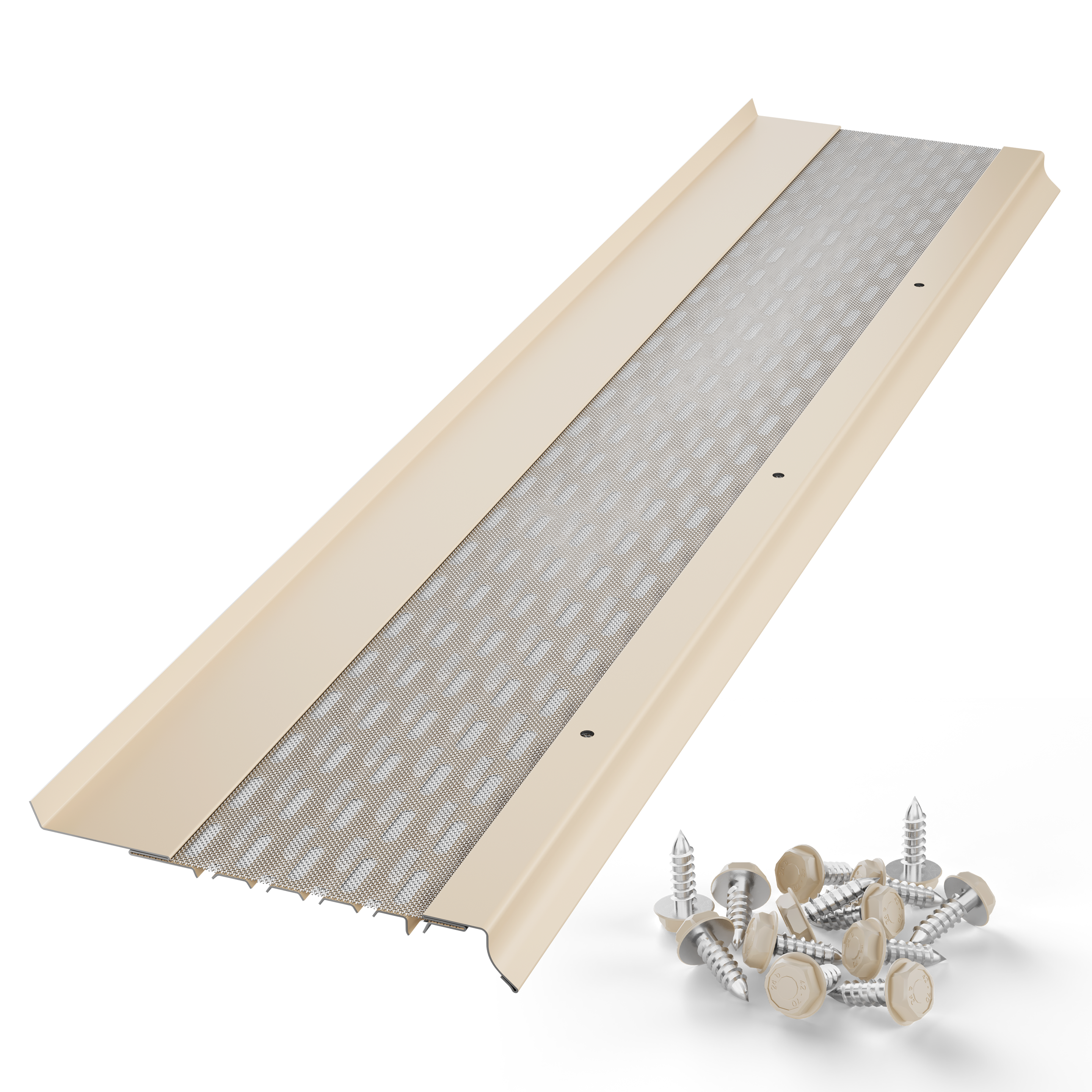 6” Micromesh Gutter Guards - Colors - $5.45 per ft