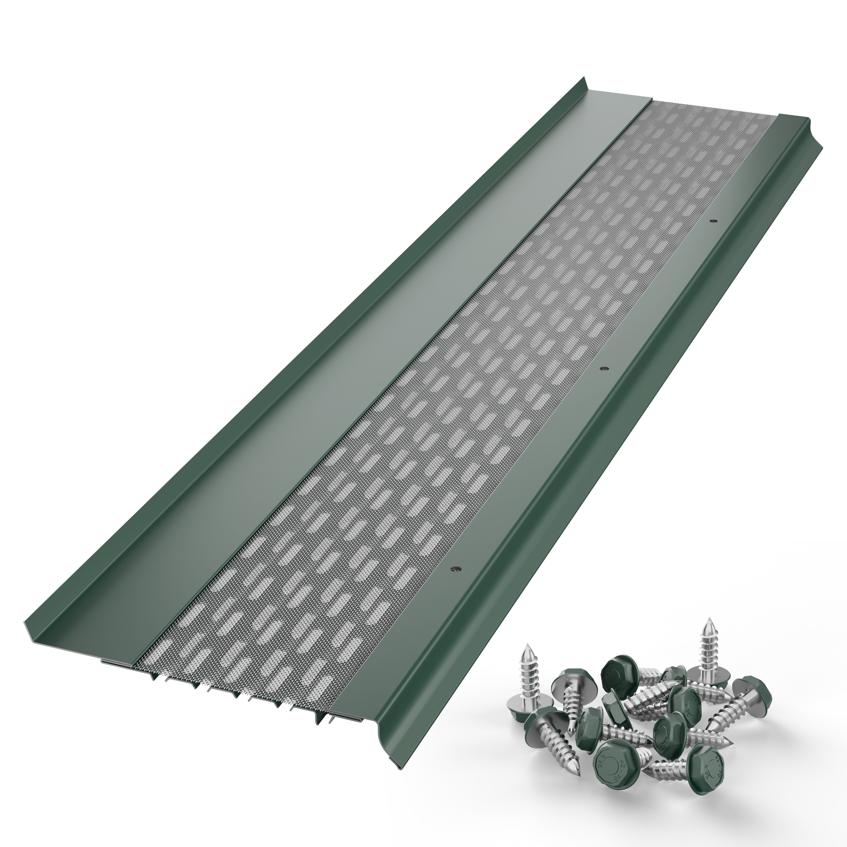 6” Micromesh Gutter Guards - Colors - $5.45 per ft