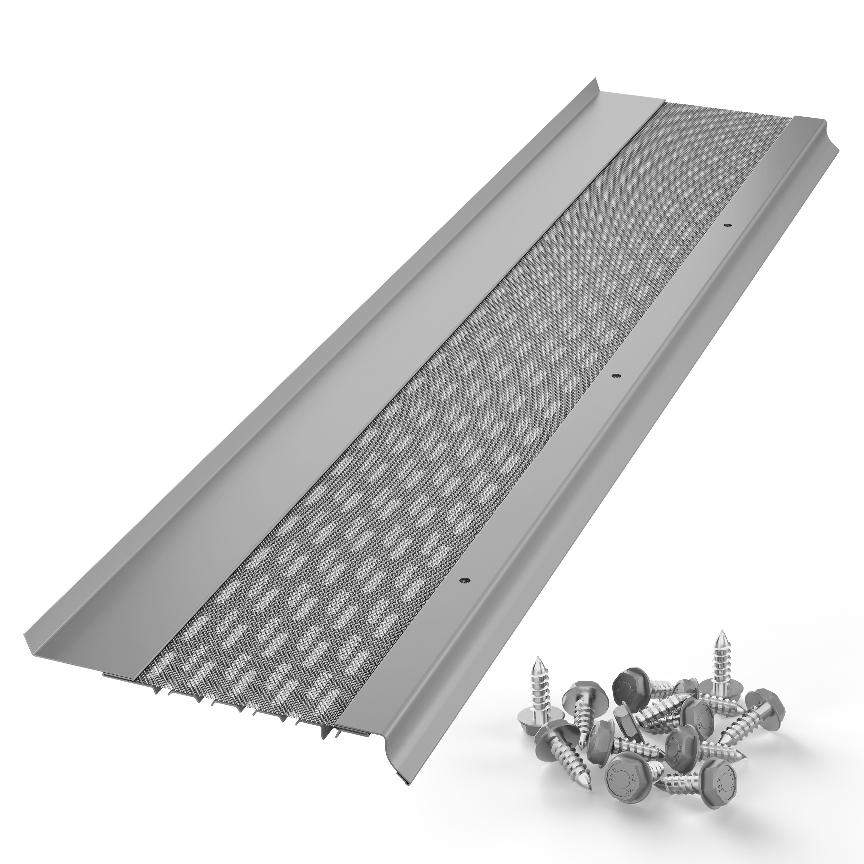 6” Micromesh Gutter Guards - Colors - $5.45 per ft