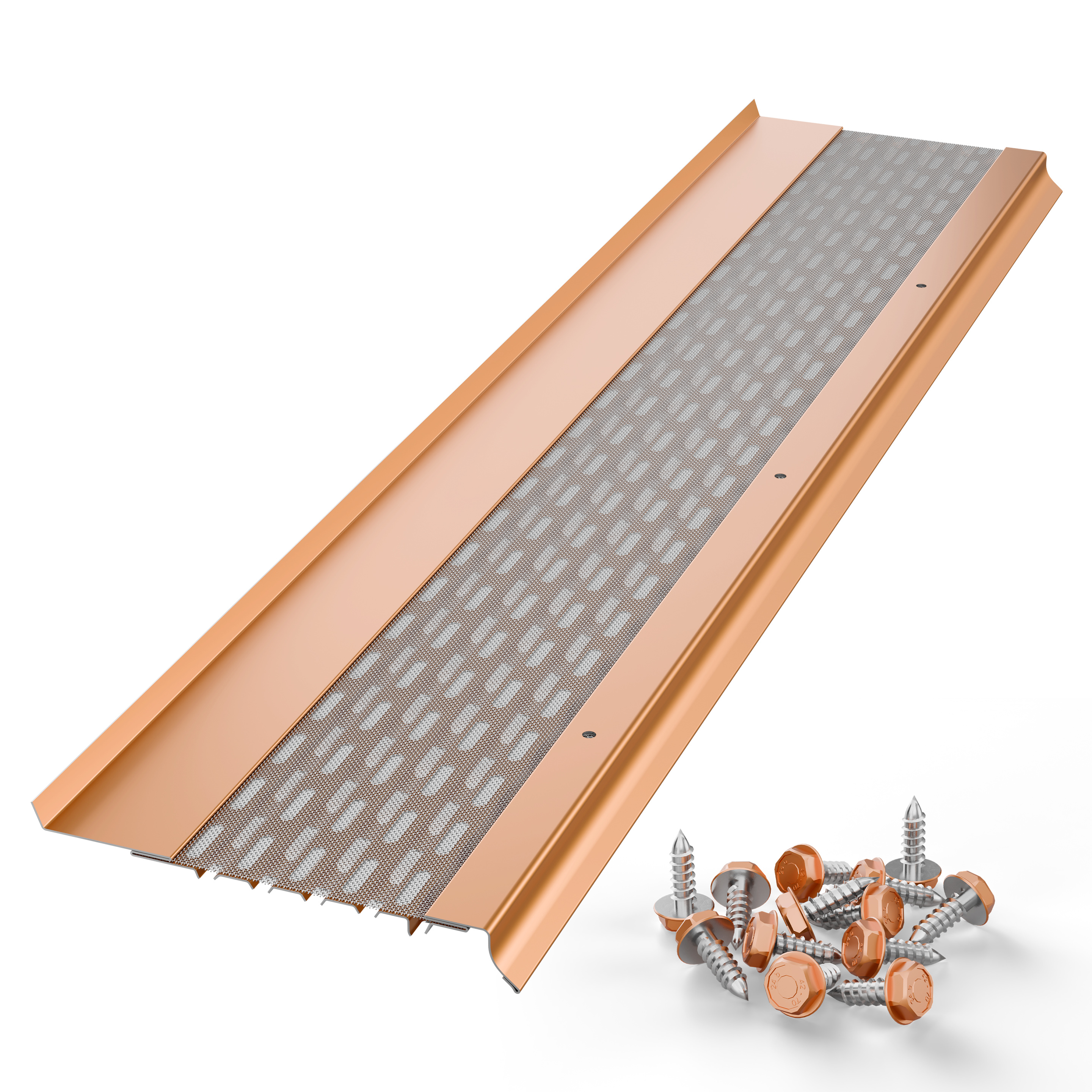 6” Micromesh Gutter Guards - Colors - $5.45 per ft