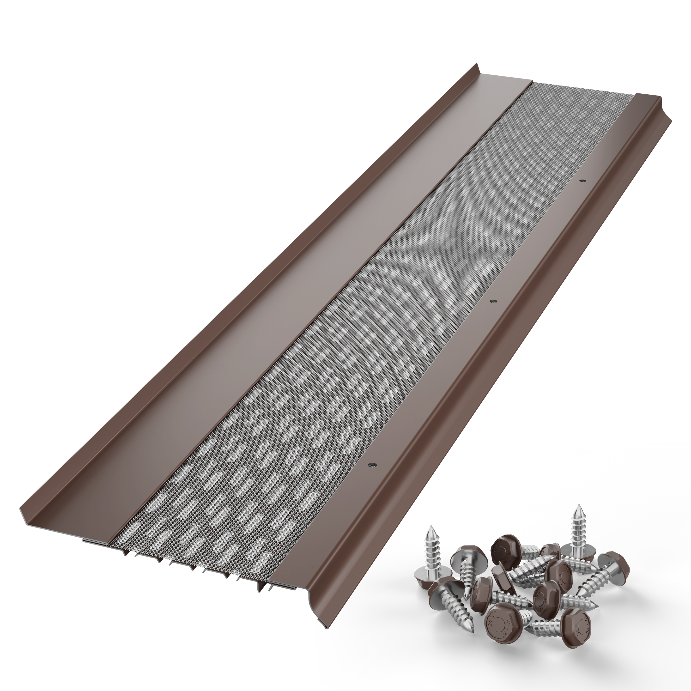 6” Micromesh Gutter Guards - Colors - $5.45 per ft
