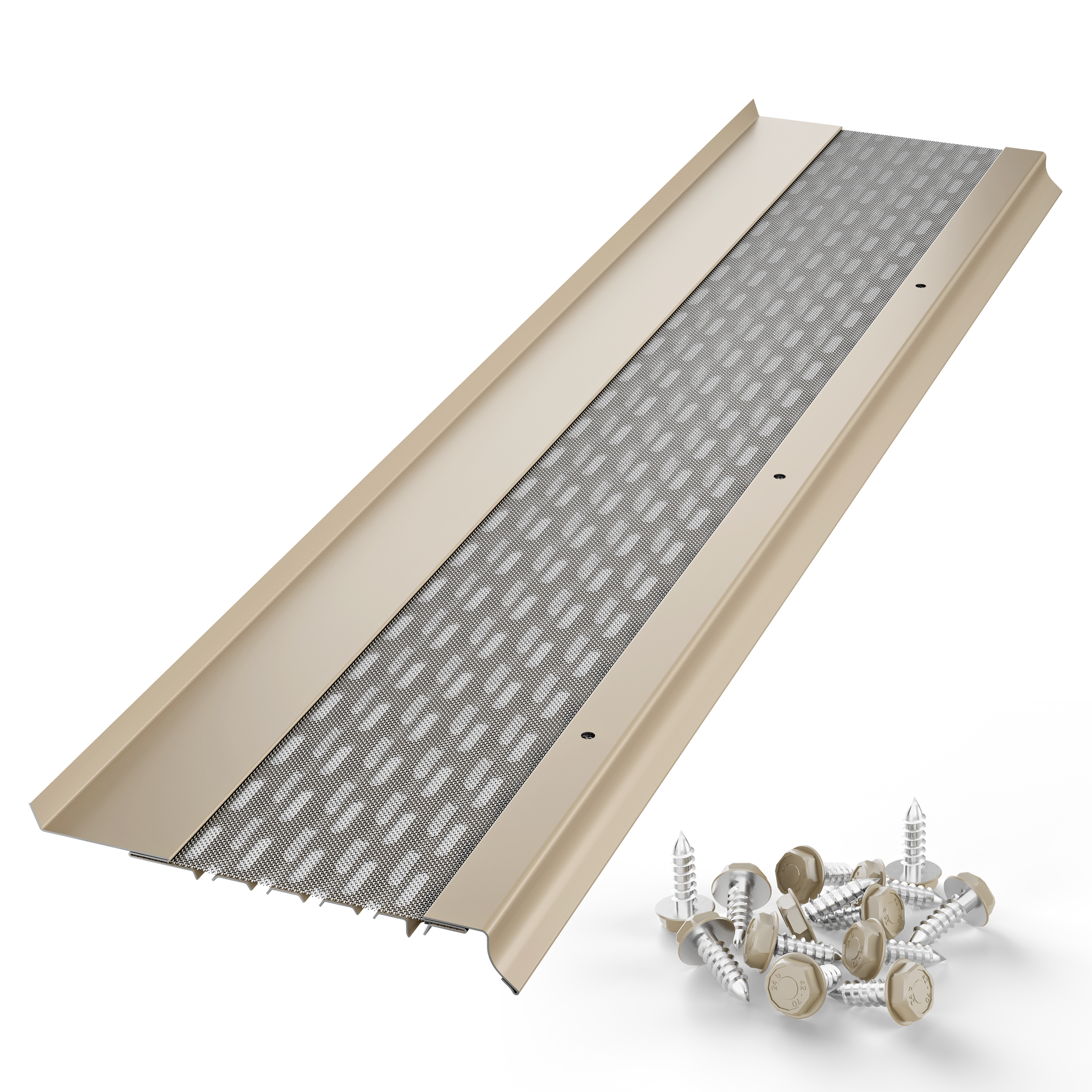 6” Micromesh Gutter Guards - Colors - $5.45 per ft