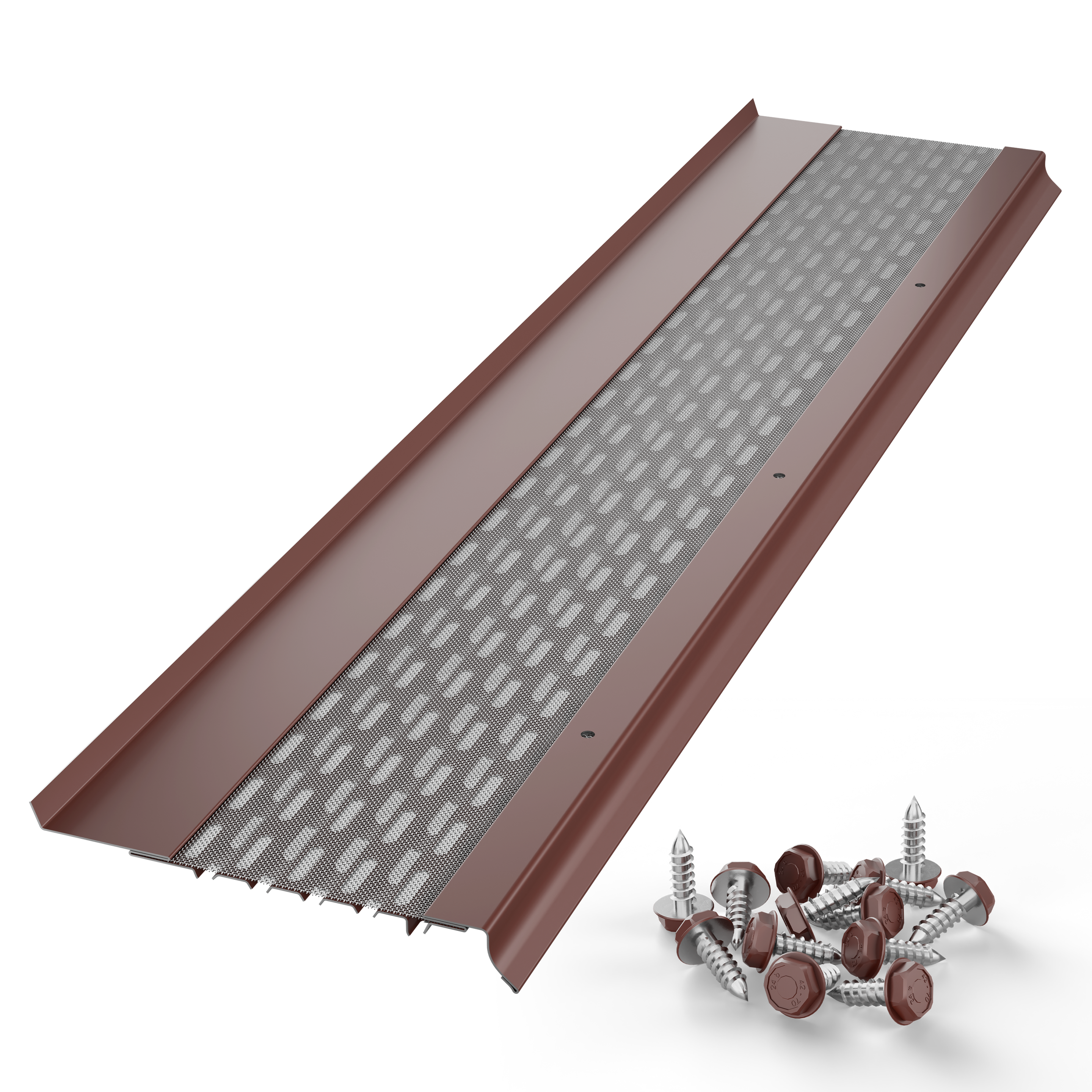 6” Micromesh Gutter Guards - Colors - $5.45 per ft
