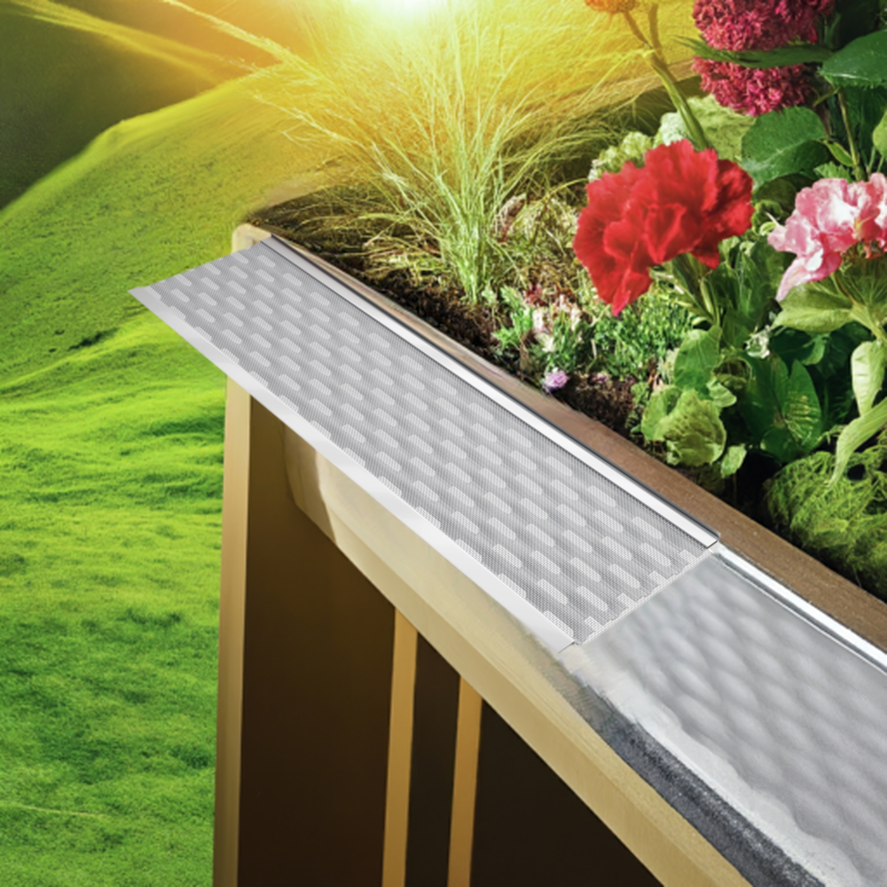 DIY Micromesh Gutter Guard 5 inch for K-Style & Box Gutters