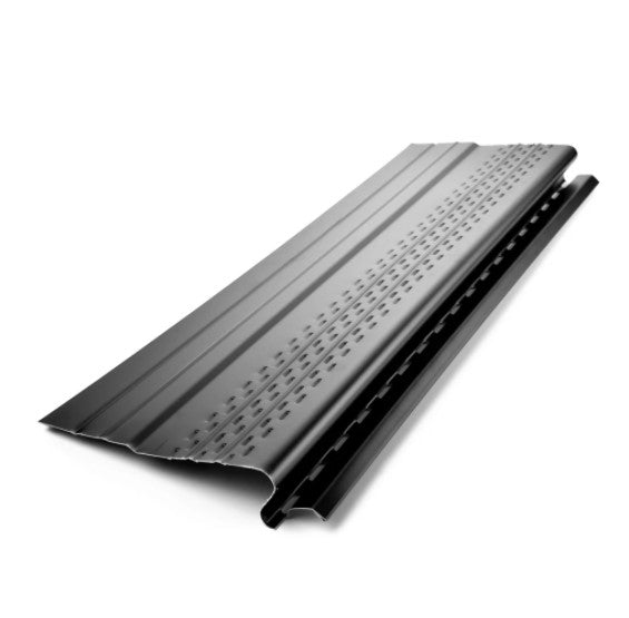 5 and 6 inch waterlock pro gutter protection black