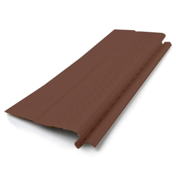 5 and 6 inch waterlock pro gutter protection royal brown