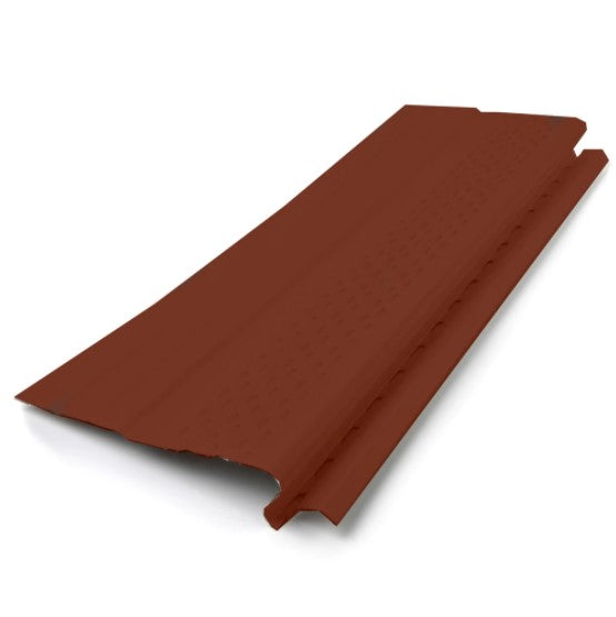 5 and 6 inch waterlock pro gutter protection scotch red