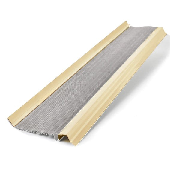 5"Leaf4go-6&Flat micromesh white gutter guard/gutterguard/leaf filter/gutter/helmet/gutter/Gutter Filters/Guarantee/lifetime/ gutter cleaning forever.Best type of gutter guard/stainless steel micro/Gutter guard manufacturer
