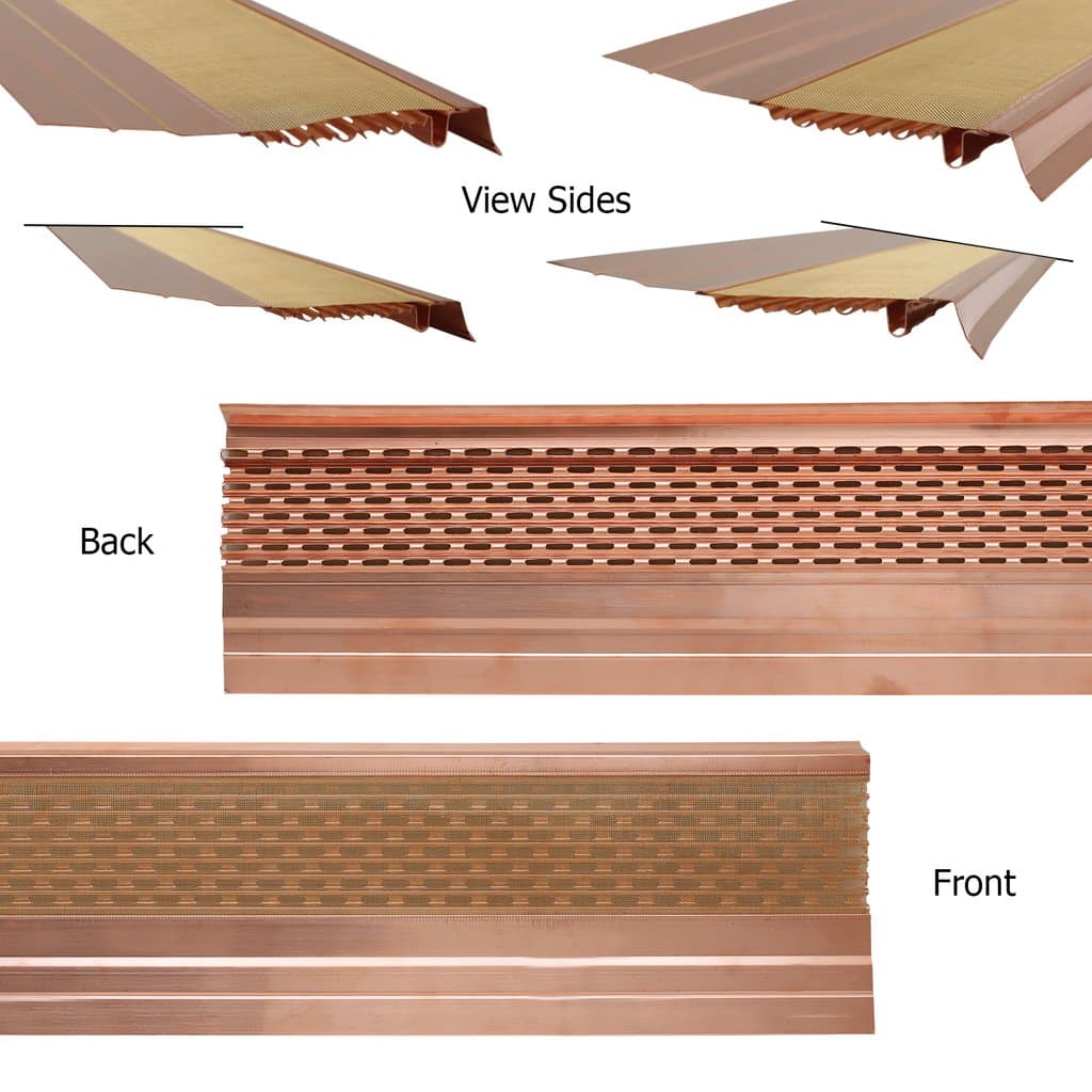 Flat Micromesh Copper Gutter Guards