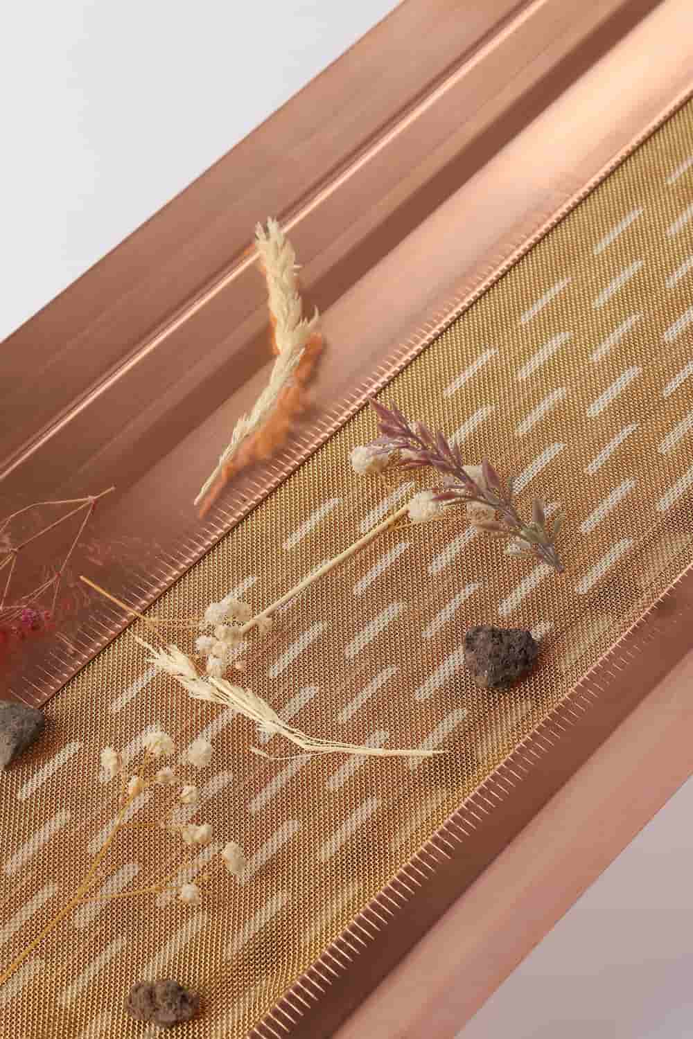 Half Round Flat Micro Mesh Gutter Guards - Copper - $27 per ft Leaf4Go