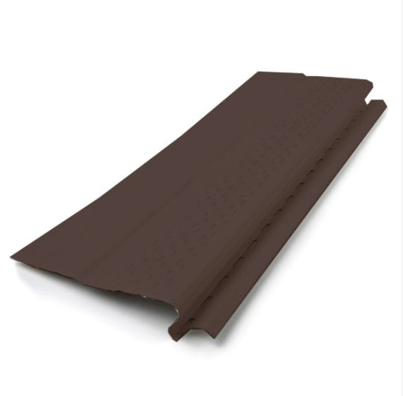 Half Round Pro Gutter Guards Dark Bronze