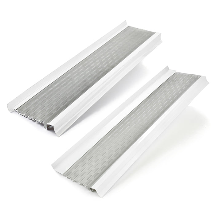 5"Leaf4go-6&Flat micromesh white gutter guard/gutterguard/leaf filter/gutter/helmet/gutter/Gutter Filters/Guarantee/lifetime/ gutter cleaning forever.Best type of gutter guard/stainless steel micro/Gutter guard manufacturer