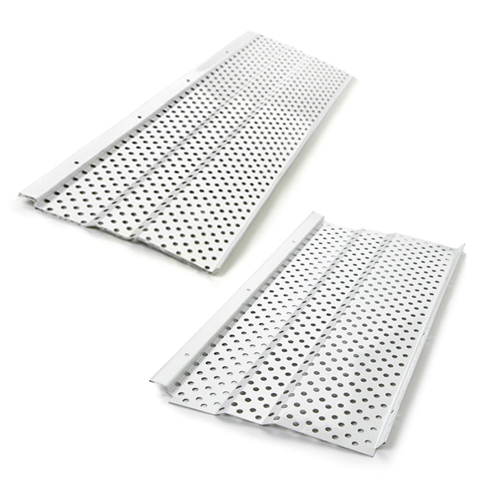 5 and 6 inch micromesh samples5"Leaf4go-6&Flat micromesh white gutter guard/gutterguard/leaf filter/gutter/helmet/gutter/Gutter Filters/Guarantee/lifetime/ gutter cleaning forever.Best type of gutter guard/stainless steel micro/Gutter guard manufacturer
